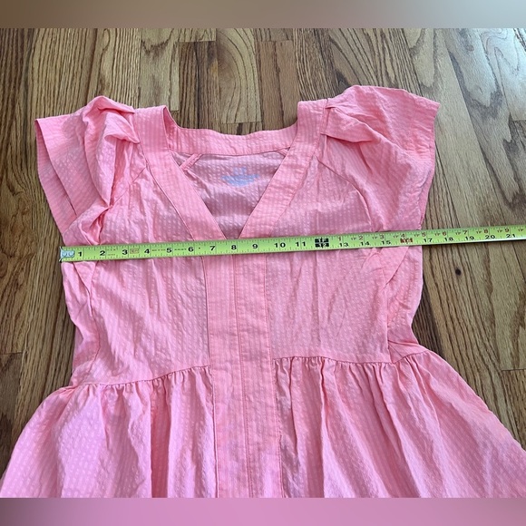 Vineyard Vines X-Small Sophie Harbor Tiered Ruffle-Sleeve Performance Dress - Picture 6 of 11